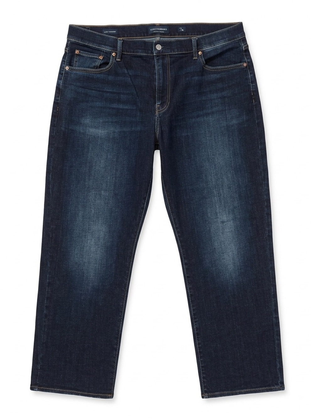 NWOT Lucky Brand Men’s 181 Relaxed Straight Leg Jeans - Dark Wash 46x30